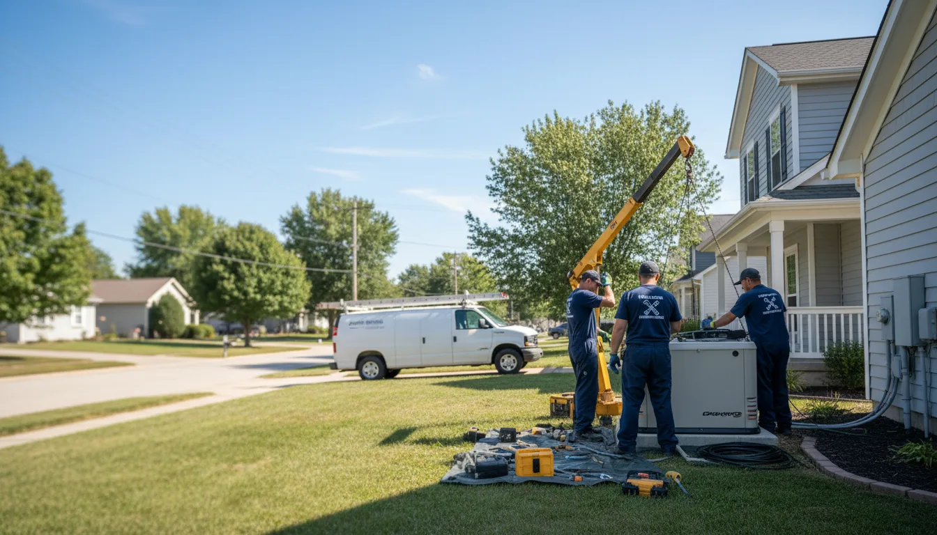 Generator Installation in Woodston, KS near me